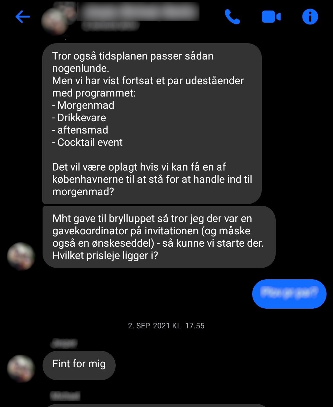 Siste Messenger-koordinering to uker før arrangementet med flere punkter fortsatt uavklart